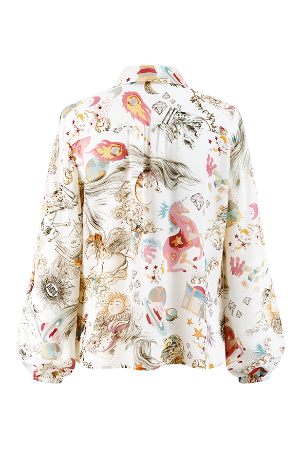 Riani Women's Blouse with Dreamscape Print