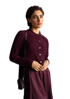 Riani Women's Cardigan with Polo Collar