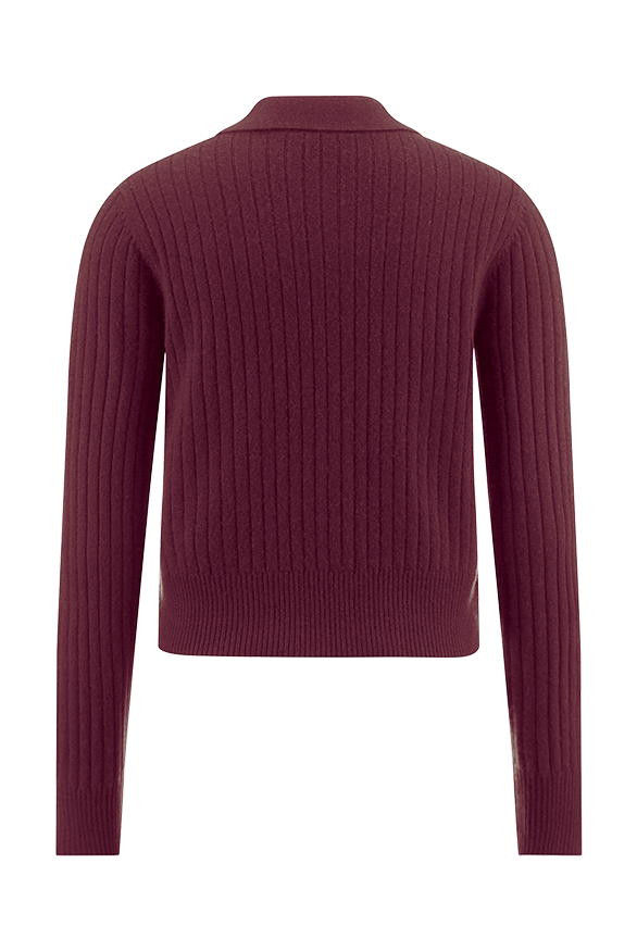 Riani Women's Cardigan with Polo Collar