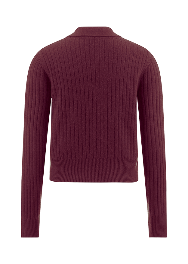 Riani Women's Cardigan with Polo Collar