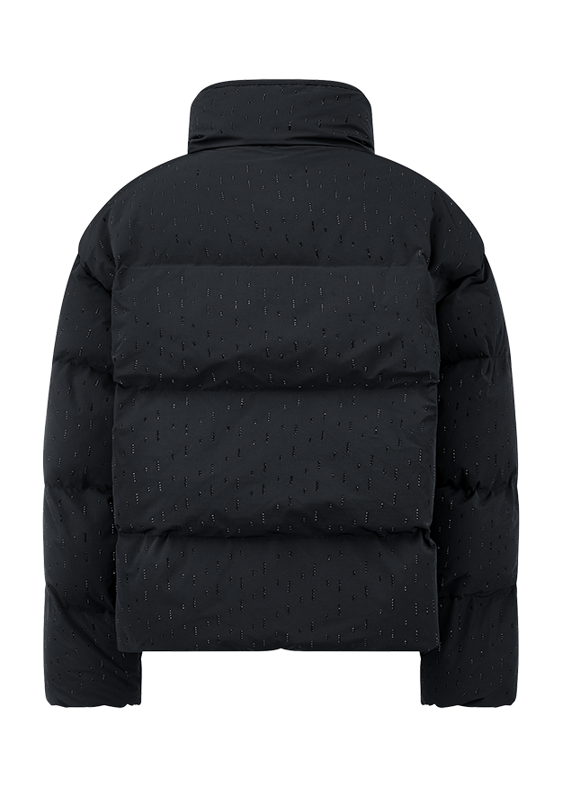 Riani Women's Cropped Quilted Jacket With Rhinestones