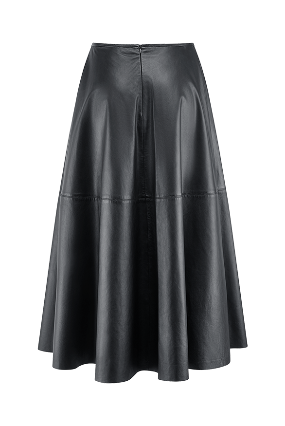 Riani Women's Leather Skirt
