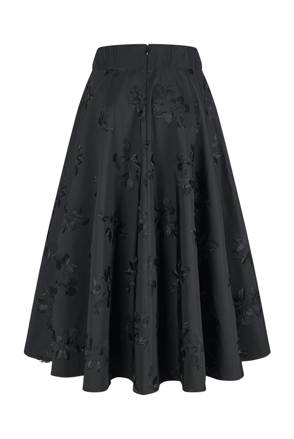Riani Women's Midi Skirt with Cherry Embroidery