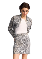 Riani Women's Mini Skirt with Leo Print