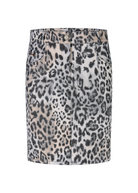 Riani Women's Mini Skirt with Leo Print