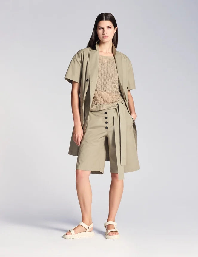 Sarah Pacini Women's Knee-Length Urban Safari Dress