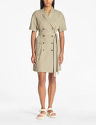 Sarah Pacini Women's Knee-Length Urban Safari Dress