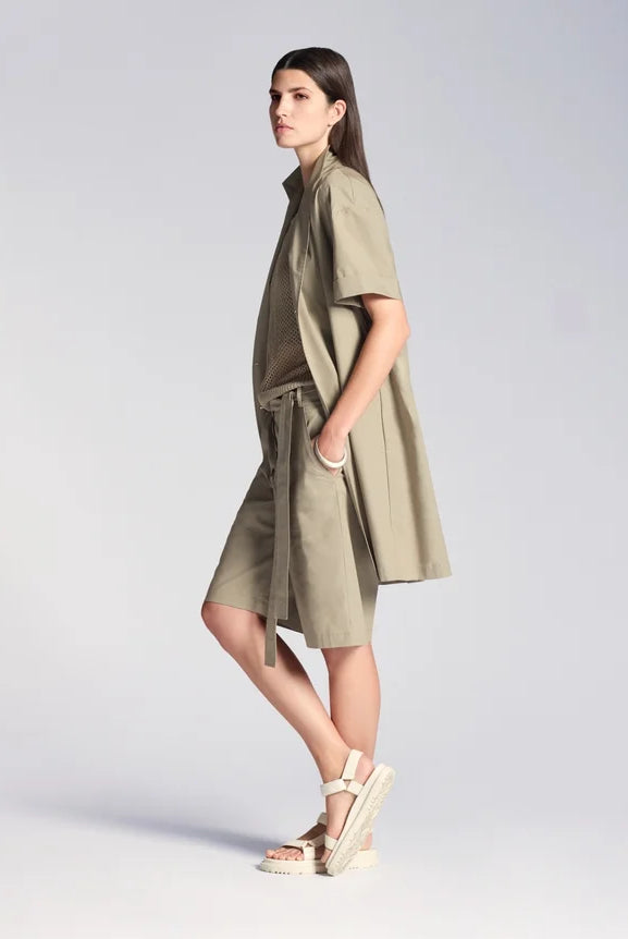 Sarah Pacini Women's Knee-Length Urban Safari Dress