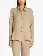 Sarah Pacini Women's Naël Linen Shirt