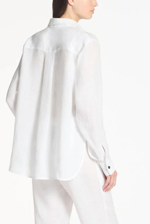 Sarah Pacini Women's Naël Linen Shirt