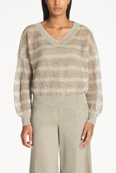 Sarah Pacini Women's Ribbed Sweater