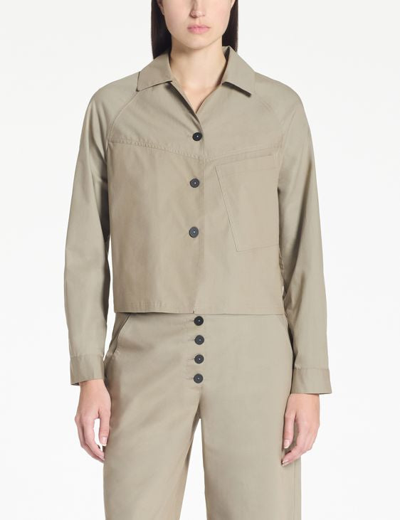 Sarah Pacini Women's Urban Safari Cropped Jacket