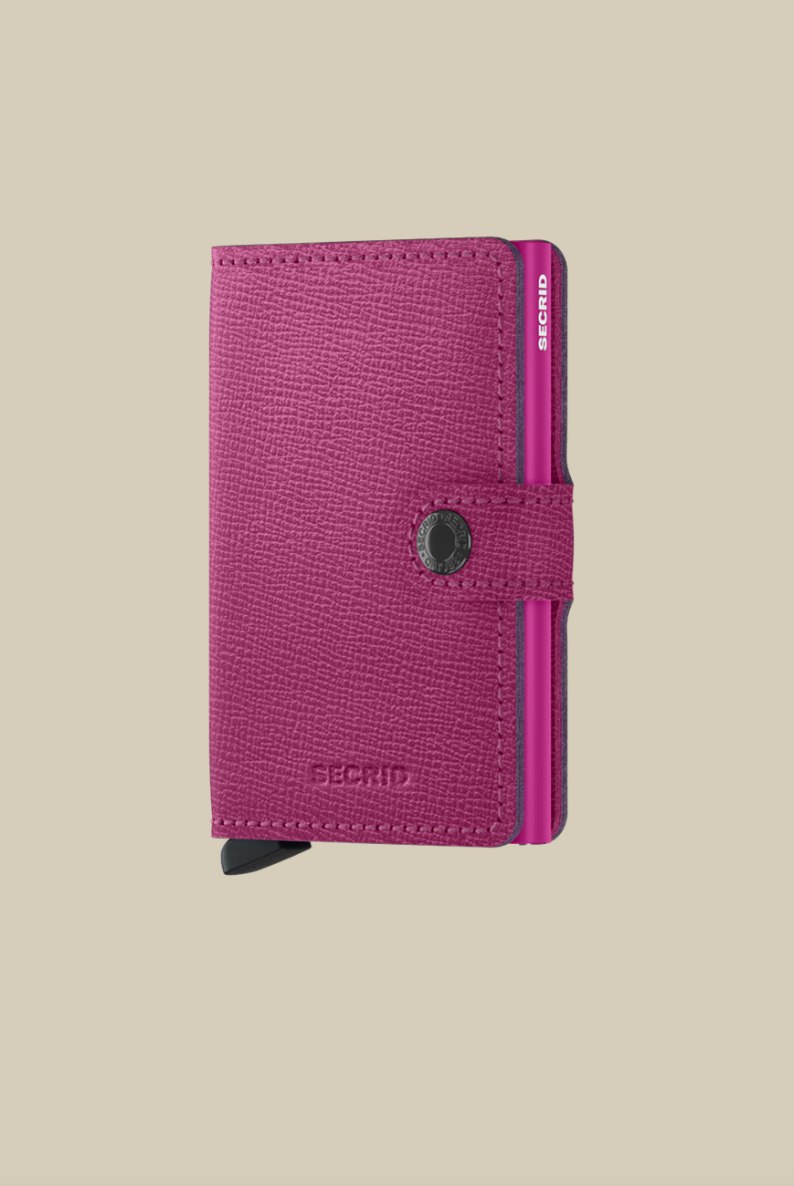 Secrid Women's Miniwallet Crisple Fuchsia