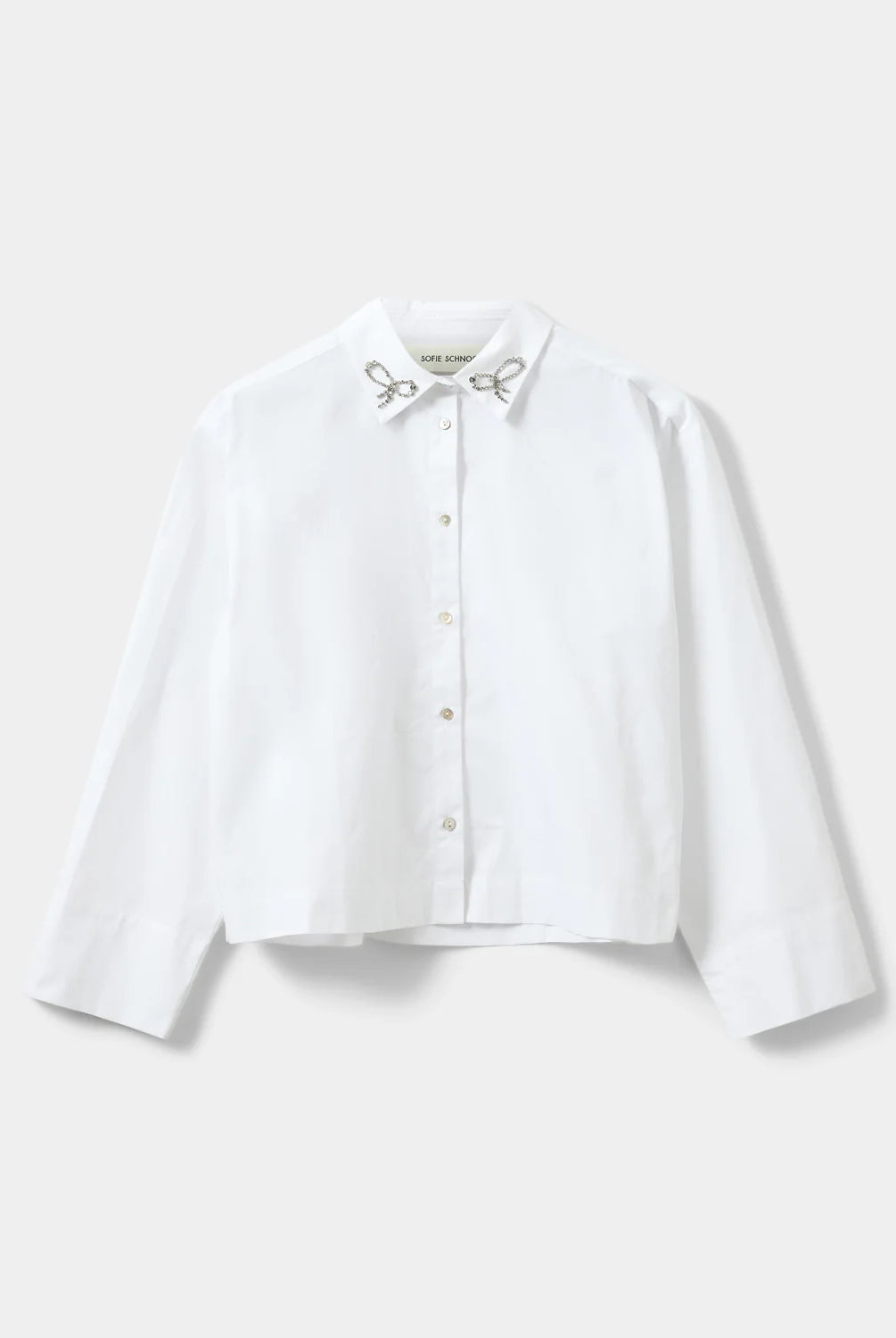 Sofie Schnoor Women's Cotton Shirt with Bow Details