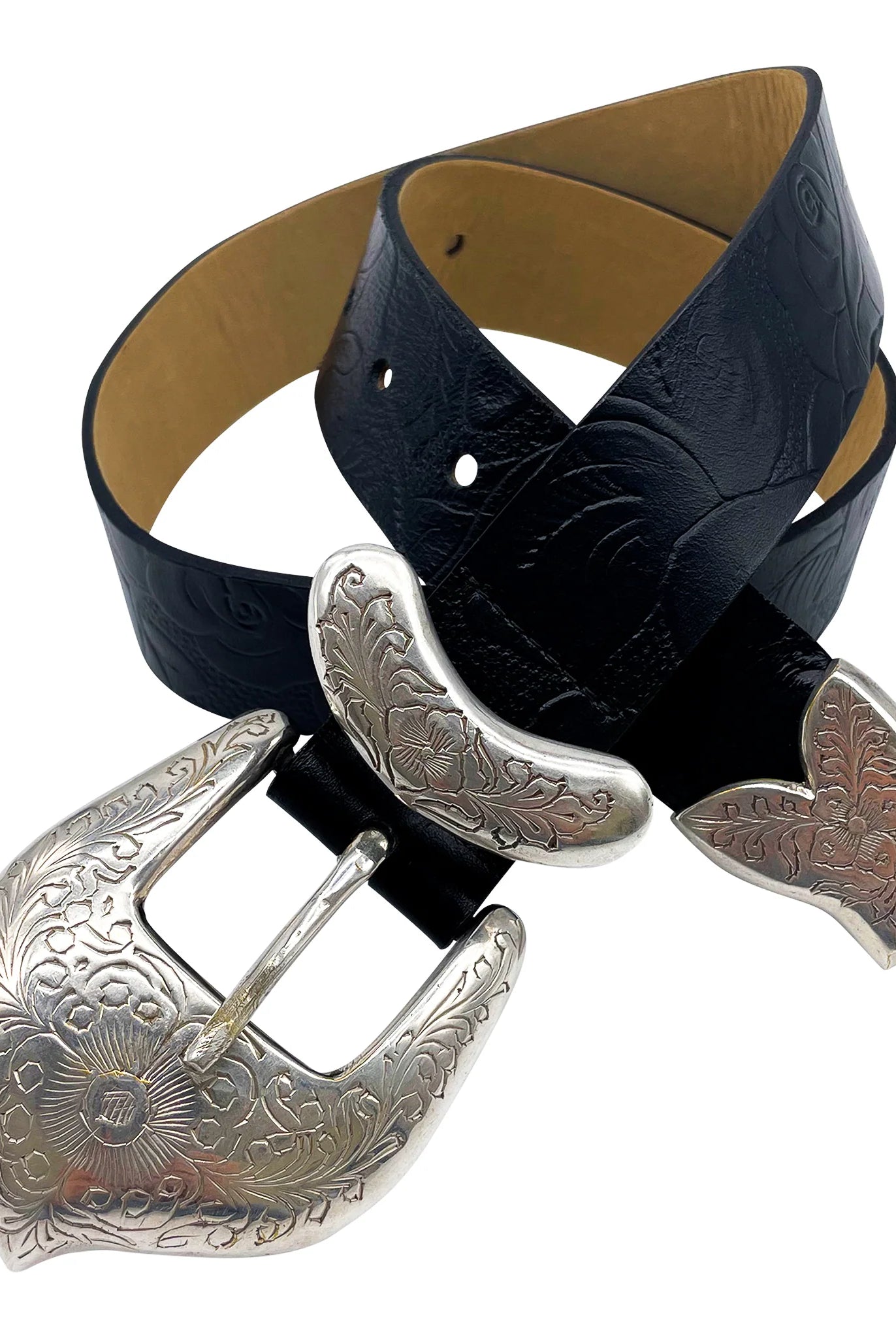 Streets Ahead Women's Leather Jordan Western Belt