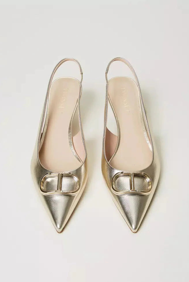 Twinset Women's Decolette Slingback Shoe