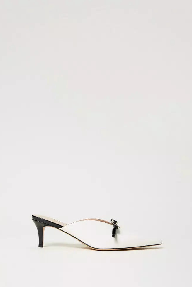 Twinset Women's Patent Mules