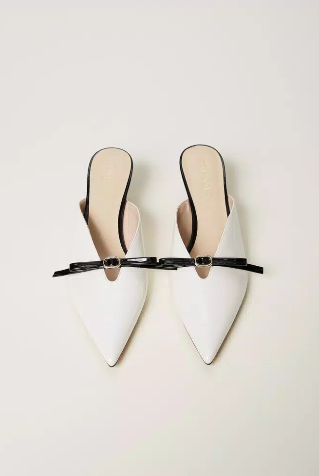 Twinset Women's Patent Mules