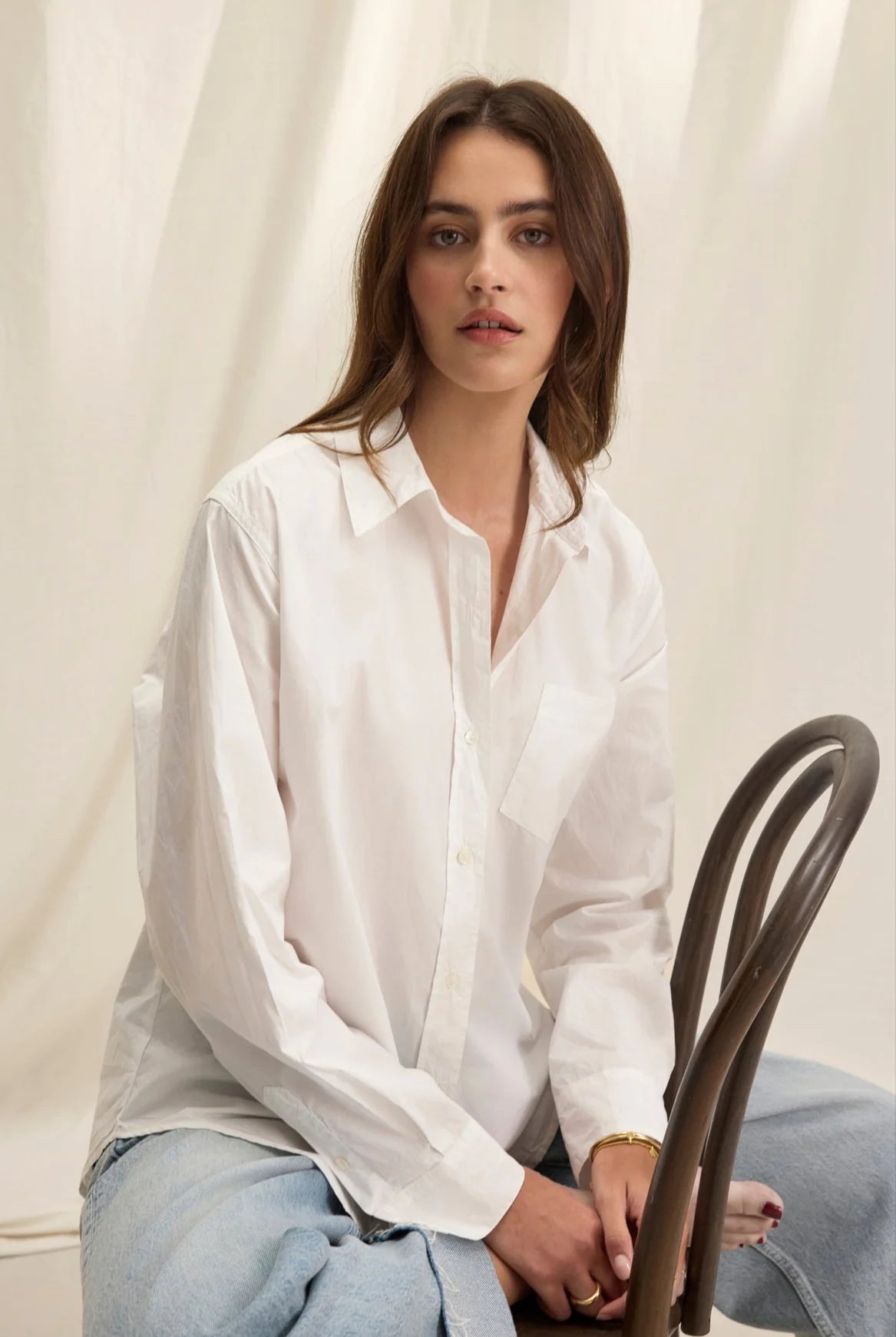 Velvet Women's Cleo Wade Cotton Poplin Shirt