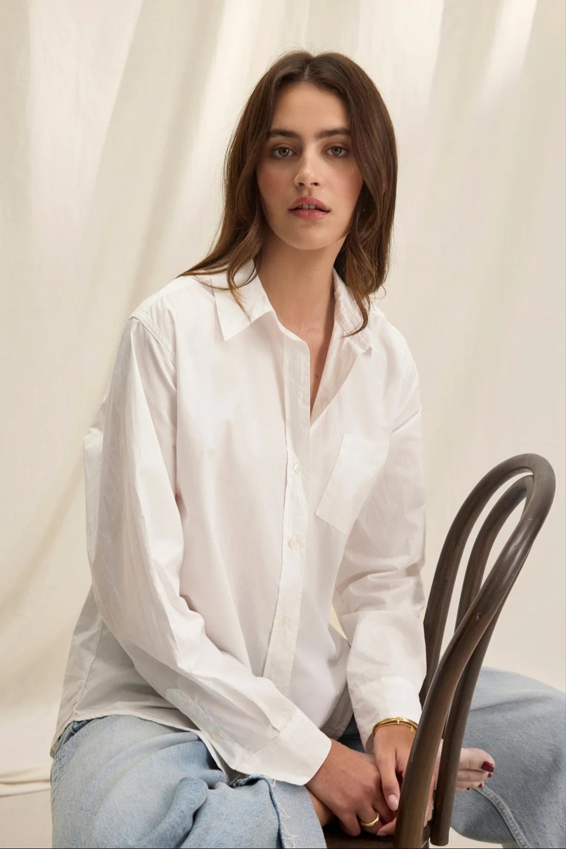 Velvet Women's Cleo Wade Cotton Poplin Shirt