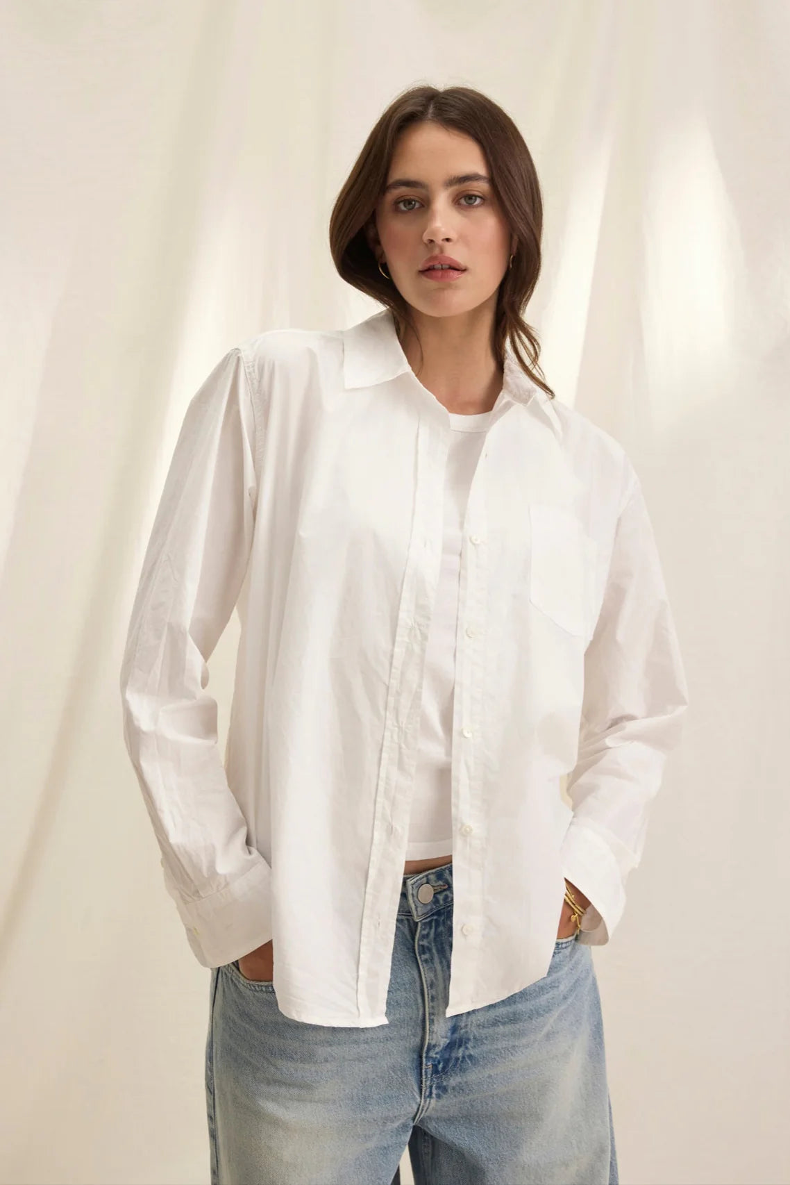 Velvet Women's Cleo Wade Cotton Poplin Shirt
