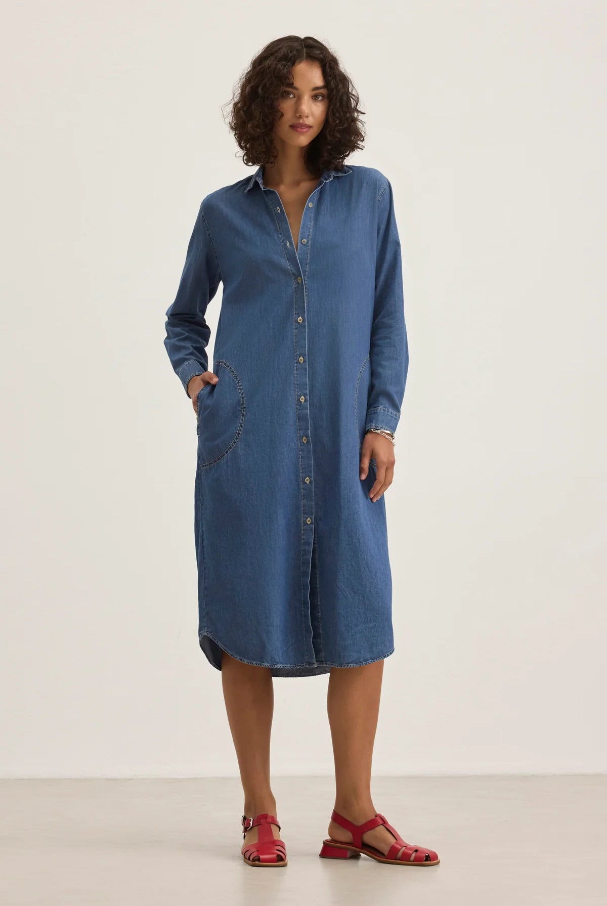 Velvet Women's Izmir Chambray Dress