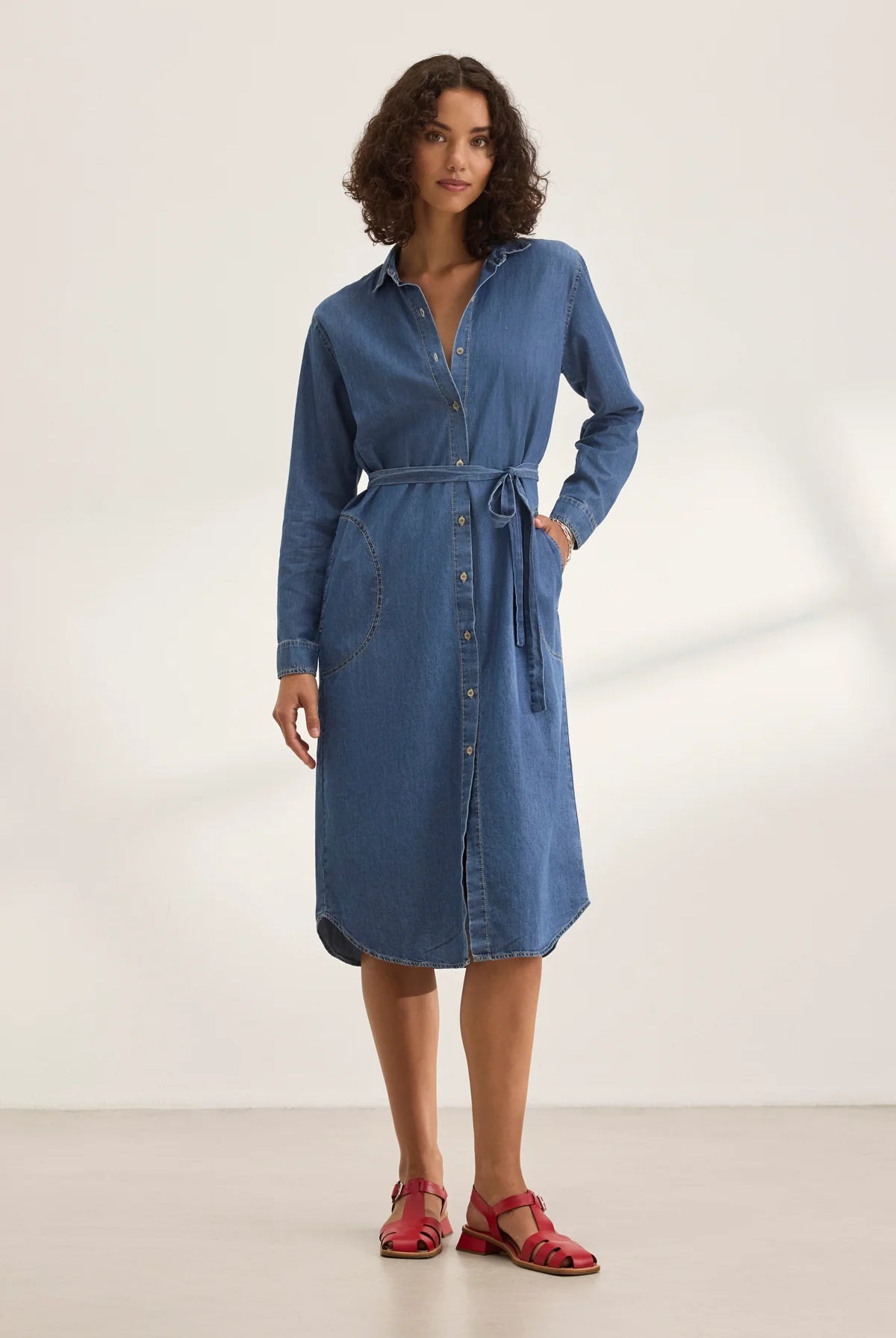 Velvet Women's Izmir Chambray Dress