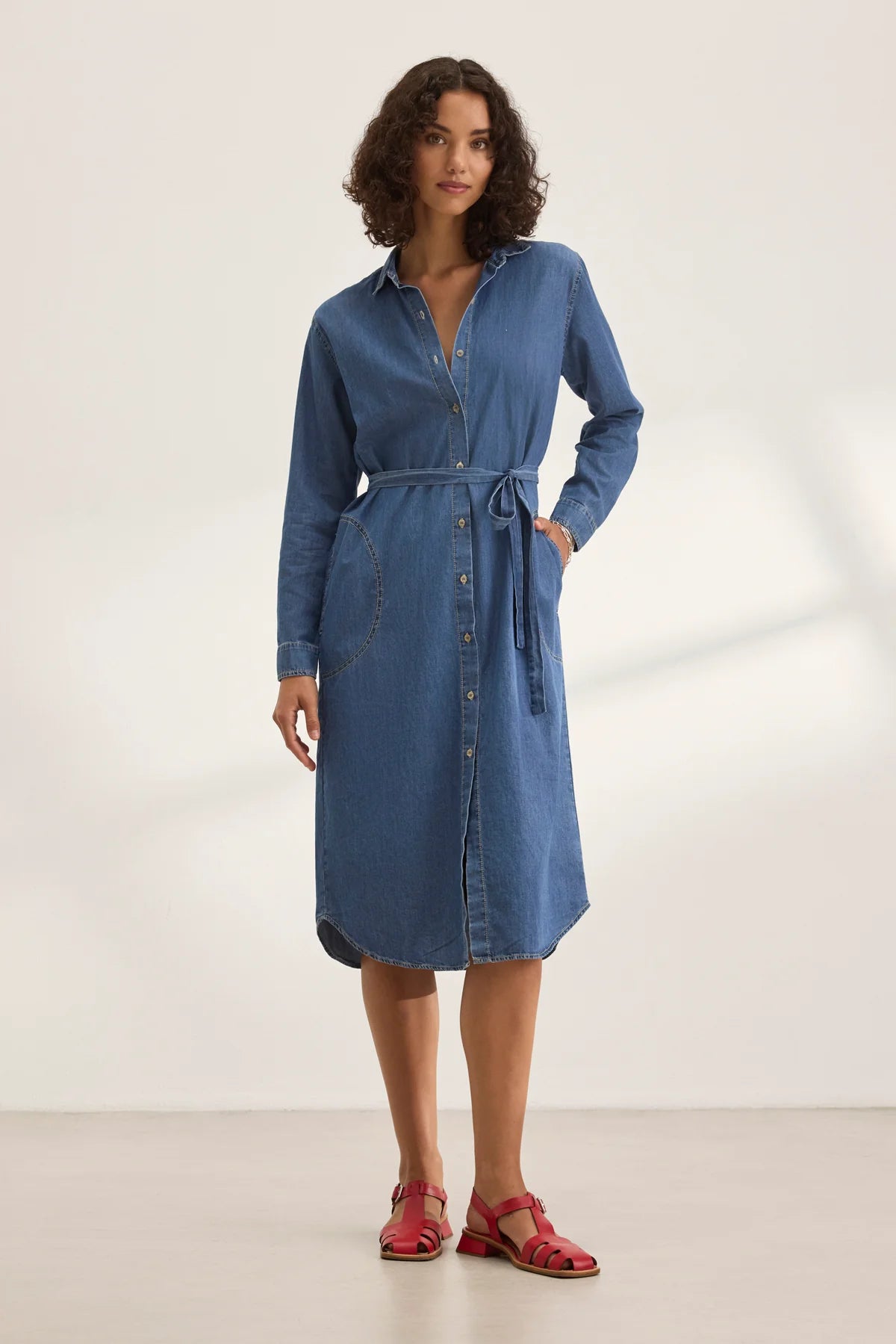 Velvet Women's Izmir Chambray Dress
