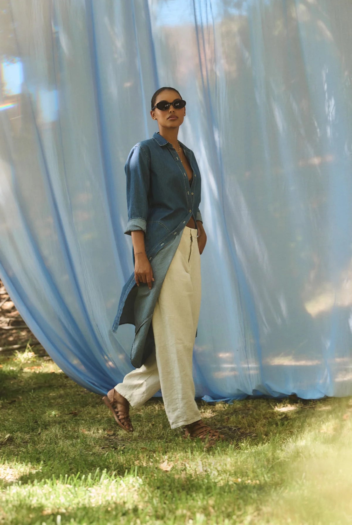 Velvet Women's Izmir Chambray Dress