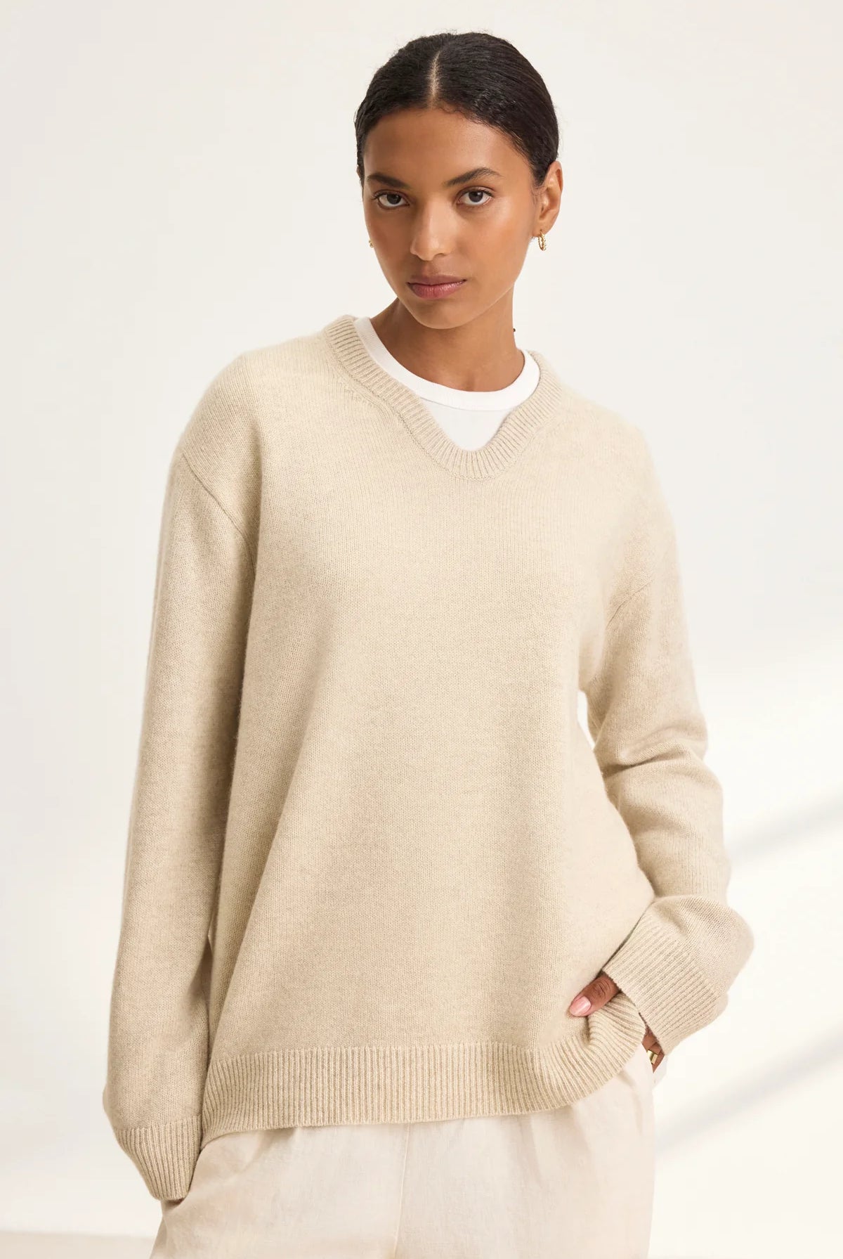Velvet Women's Stevie Wool Cashmere Sweater