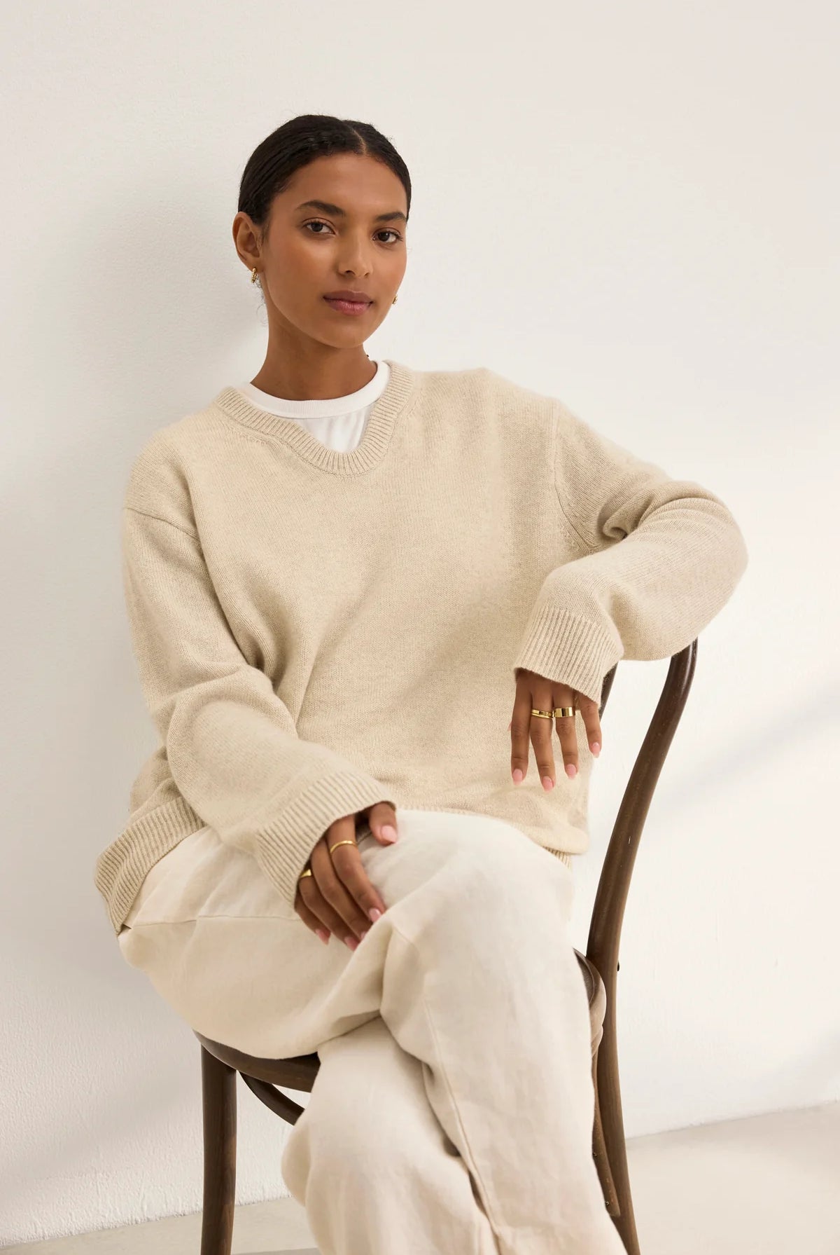 Velvet Women's Stevie Wool Cashmere Sweater