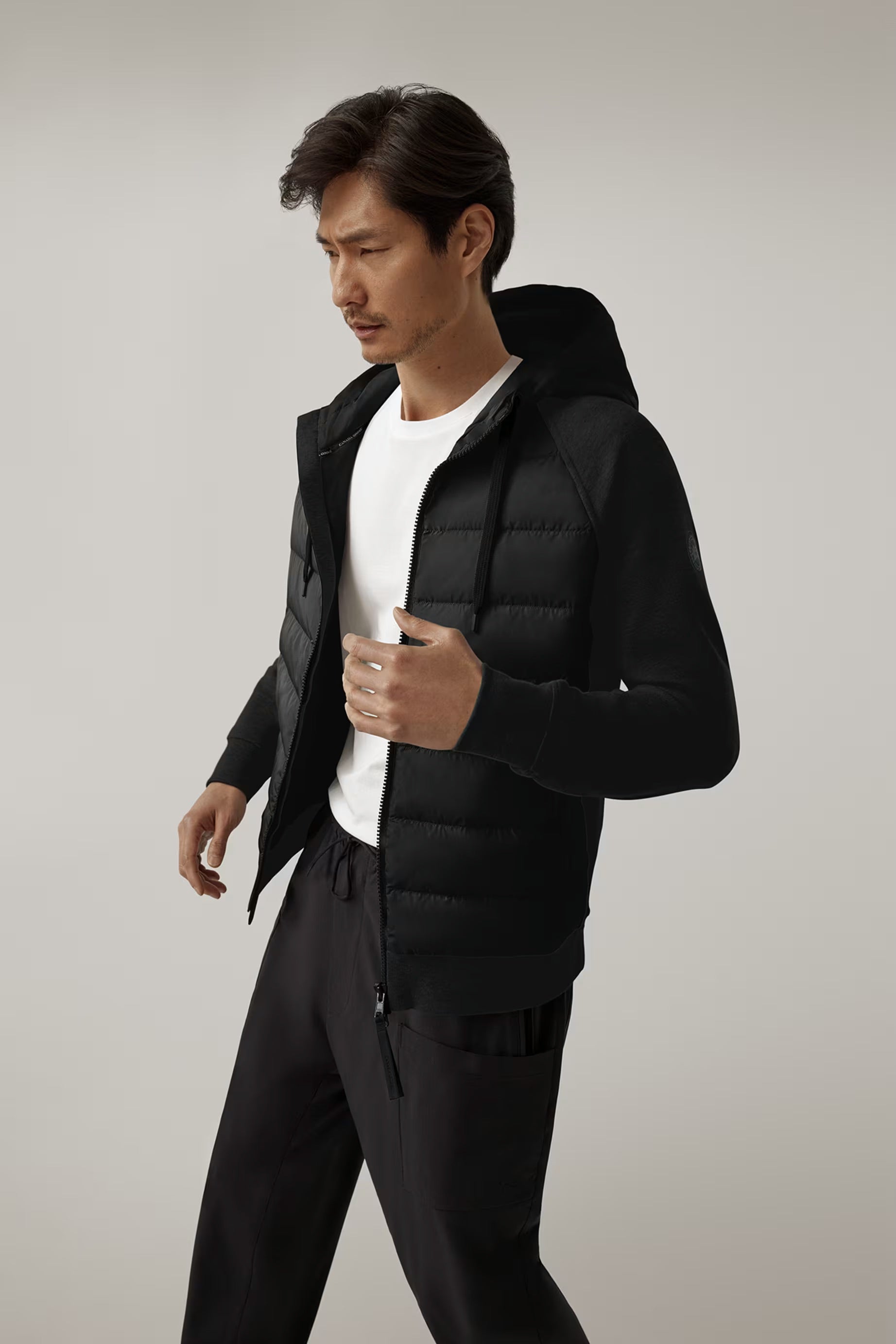 【 】HYBRIDGE HURON FULL ZIP HOODY BLACK LABEL HyBridge® Huron Full Zip Hoody Black Label | Canada Goose US