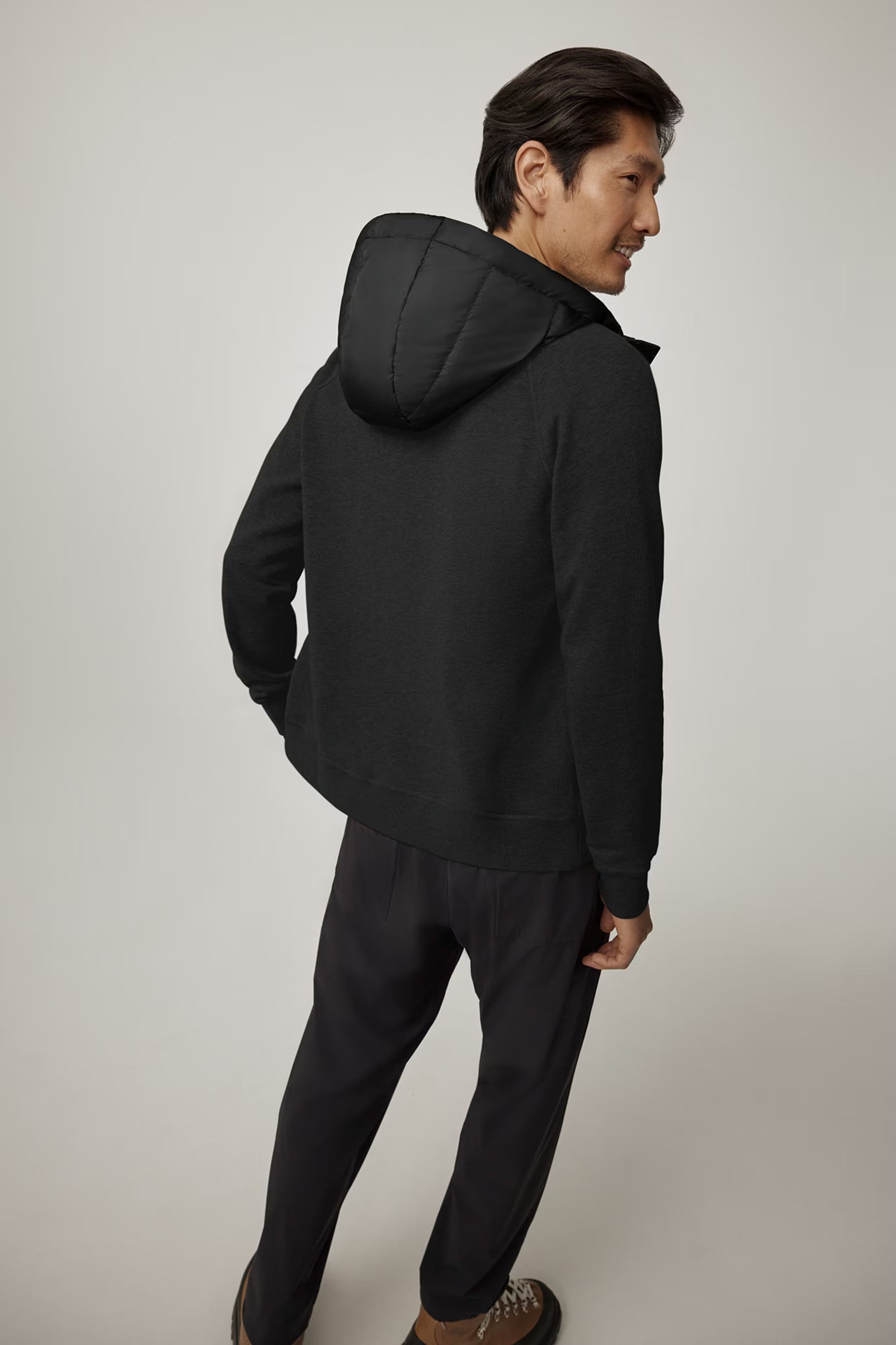 【 】HYBRIDGE HURON FULL ZIP HOODY BLACK LABEL HyBridge® Huron Full Zip Hoody Black Label | Canada Goose US