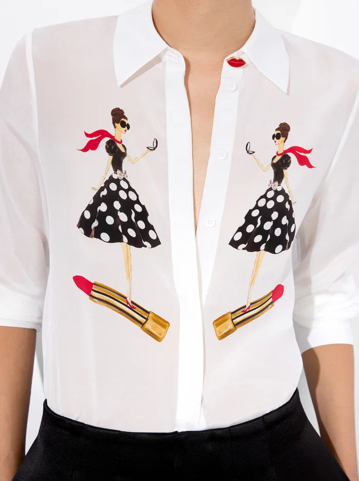 Alice + Olivia Women's Willa Blouse