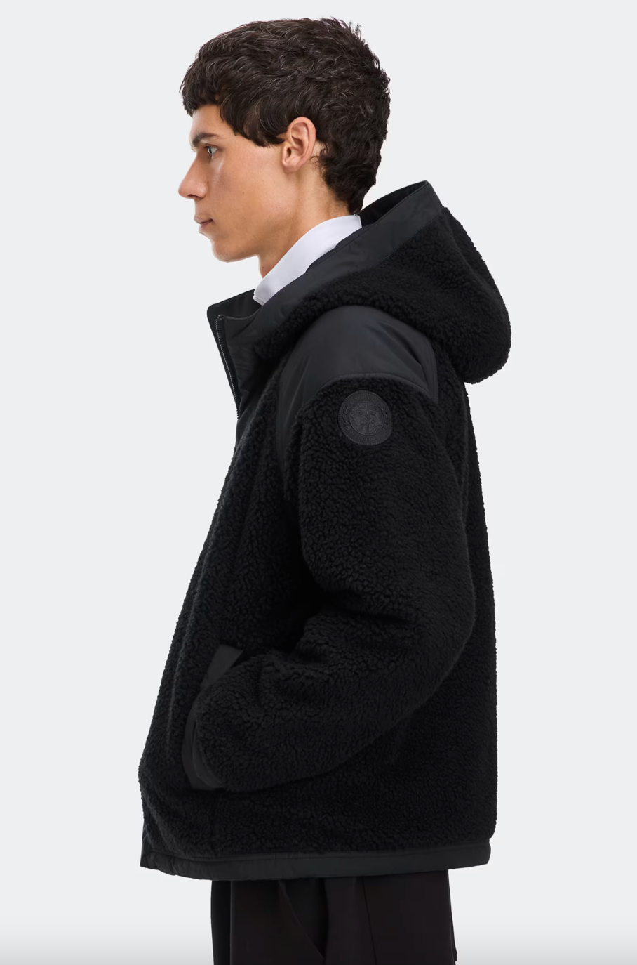 Canada Goose Men's Alberni Reversible Fleece Bomber