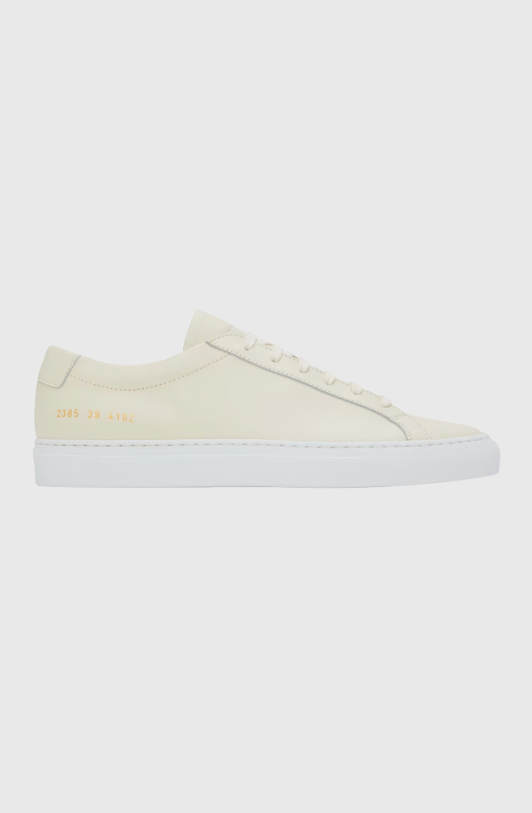Common Projects Men's Off White Nubuck Achilles Sneaker