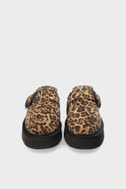 Copenhagen Studios Women's Leopard Suede Shoes