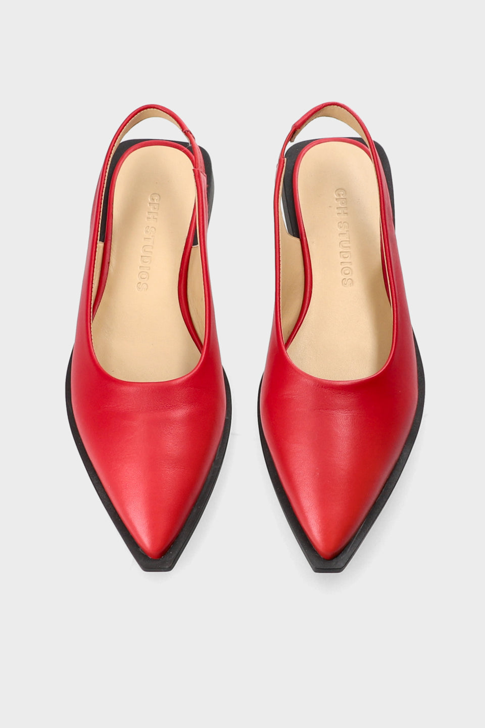 Copenhagen Women's Pointed Toe Slip-on Flat