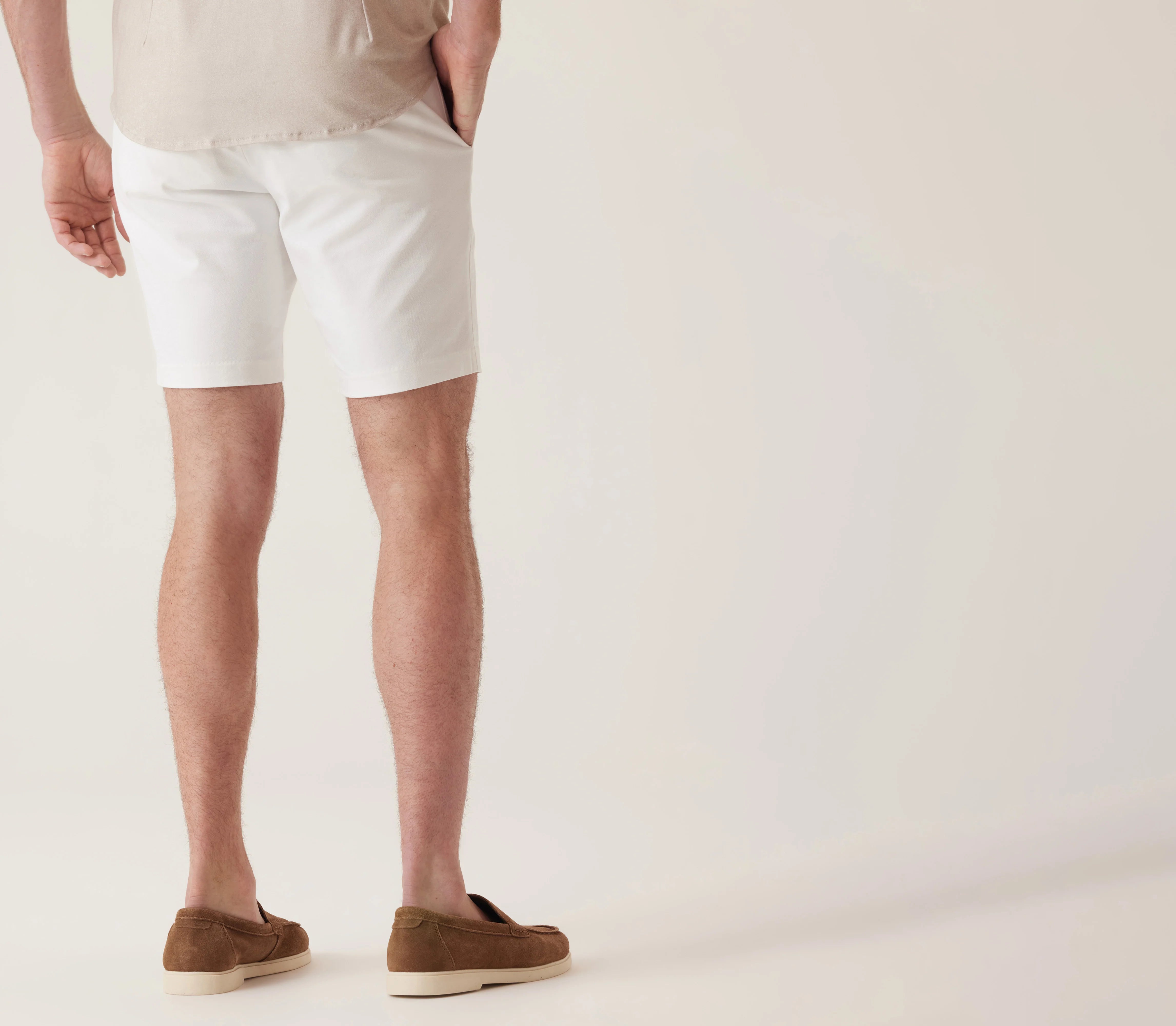 Deke Men's Oasis Bermuda In Luxeflex Twill Short