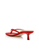 L'Agence Women's Hortense Crystal-Strap Kitten Heel