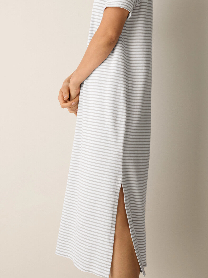 a line dress runway Mark Fast Purple A-Line Dress – Des Kohan