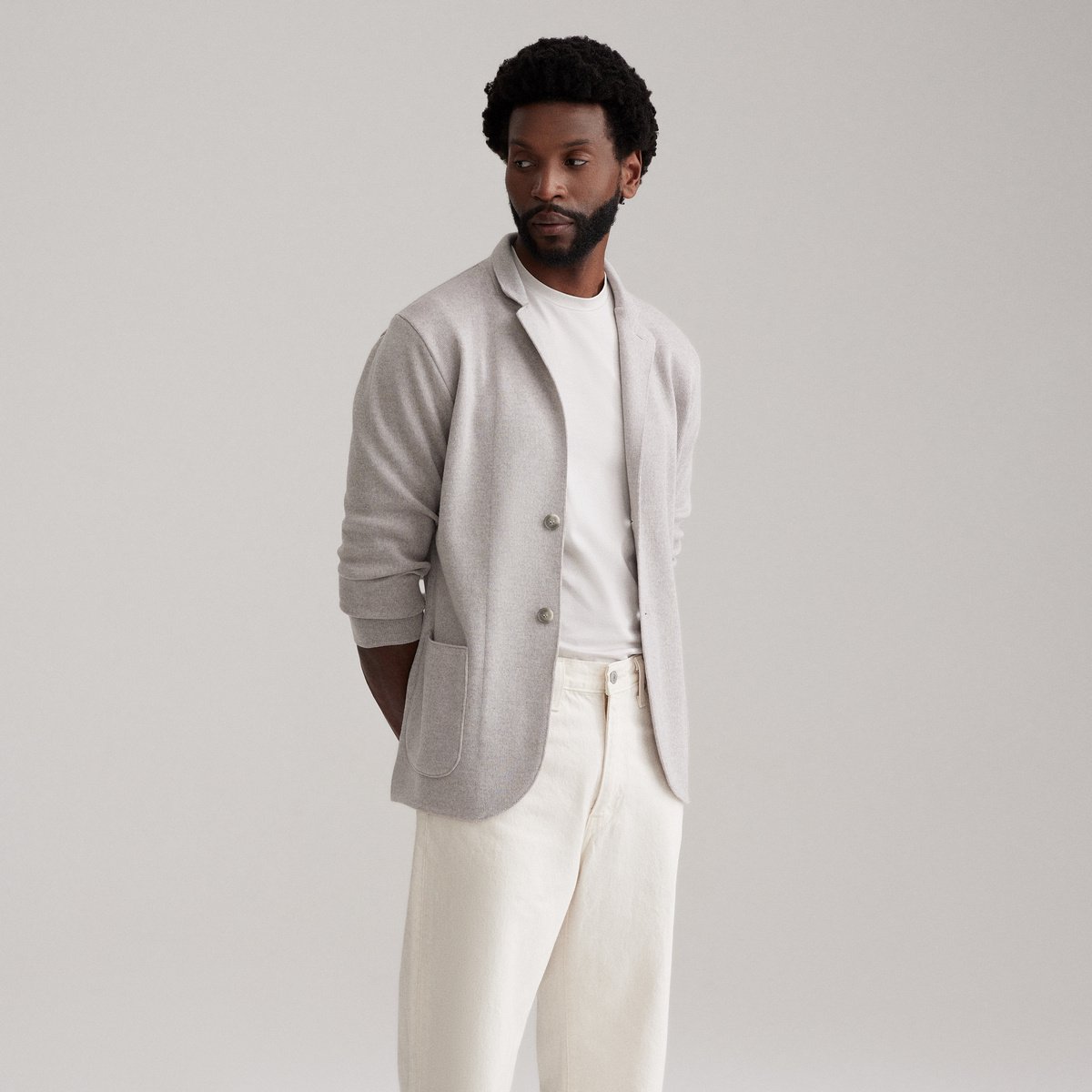 Emanuel Berg Men's Merino Wool Premium Swacket