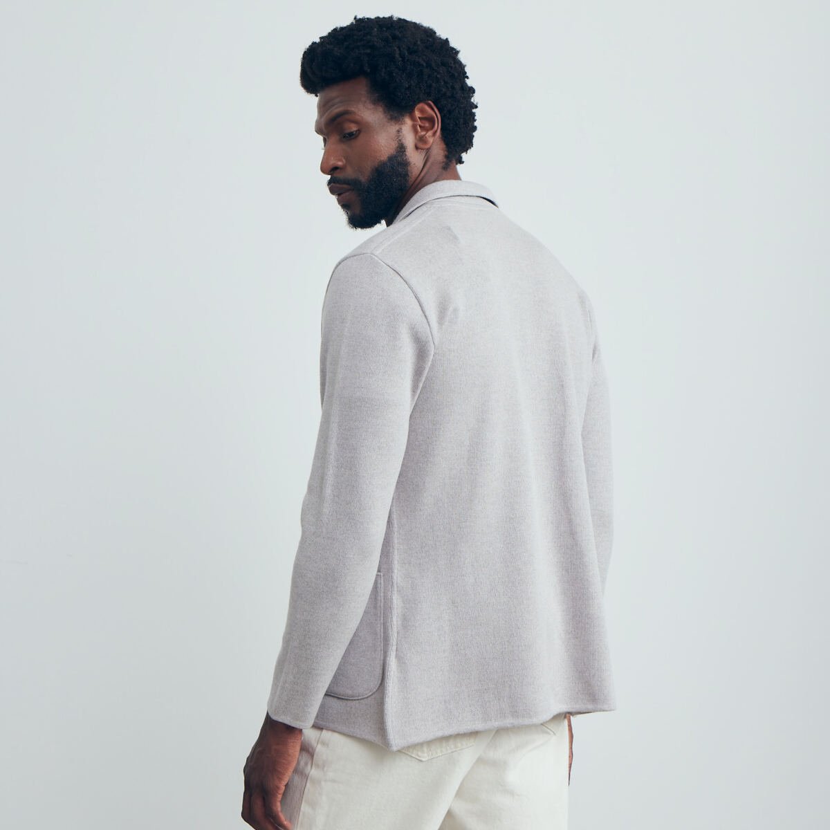 Emanuel Berg Men's Merino Wool Premium Swacket