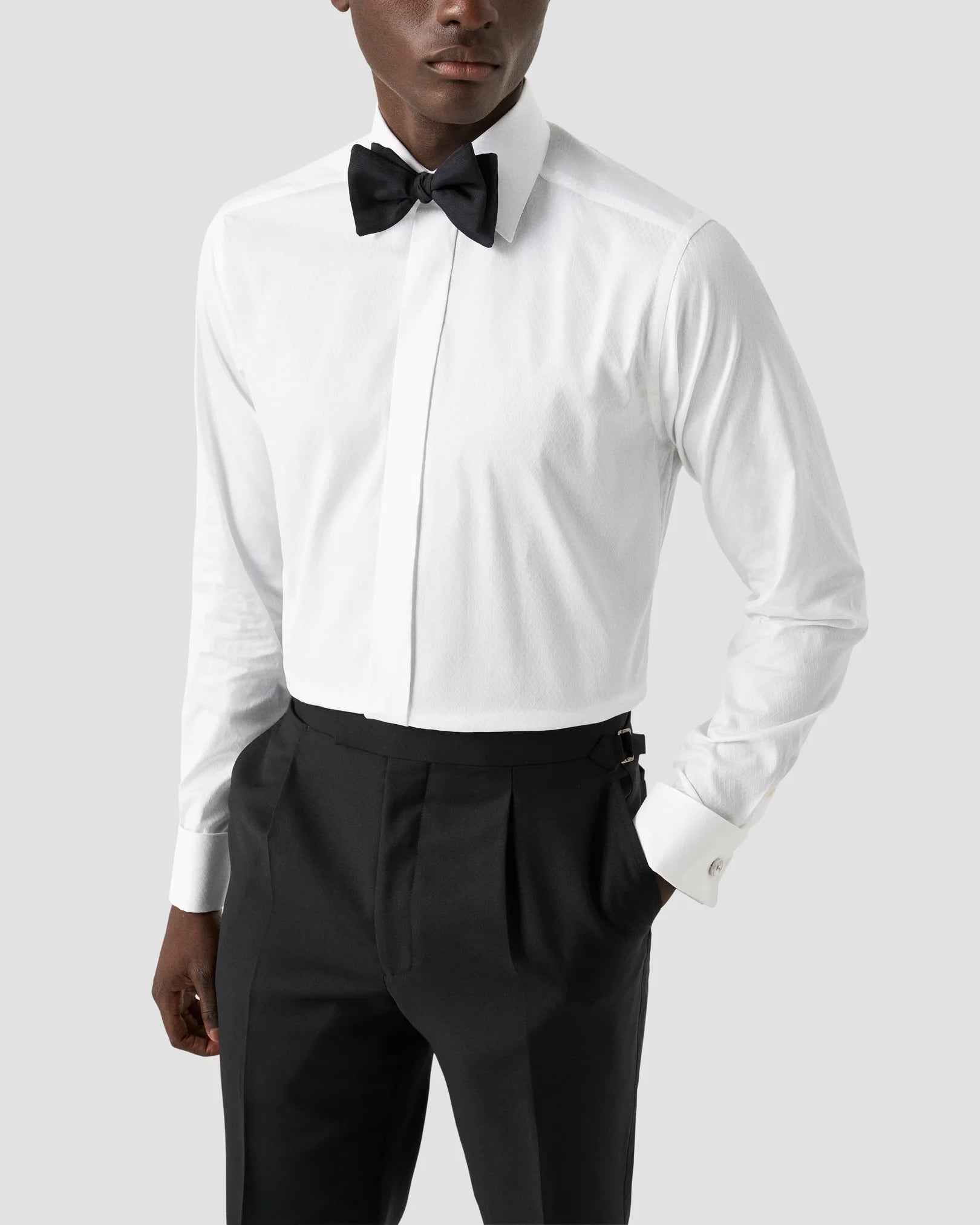 Eton Men's Check Fly Front Shirt