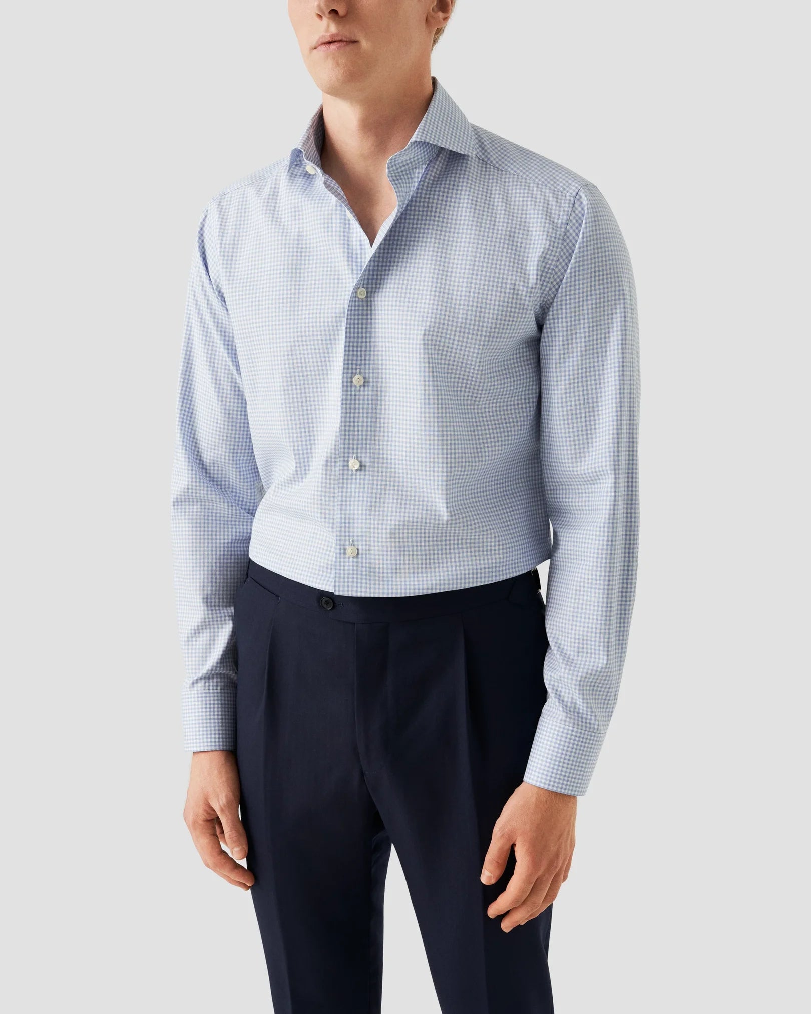 Eton Men's Check Signature Oxford Shirt