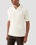 Eton Men's Diamond Jaquard Polo Shirt