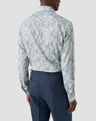 Eton Men's Floral Print Signature Twill Shirt