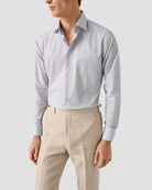 Eton Men's Geometric Signature Twill Shirt