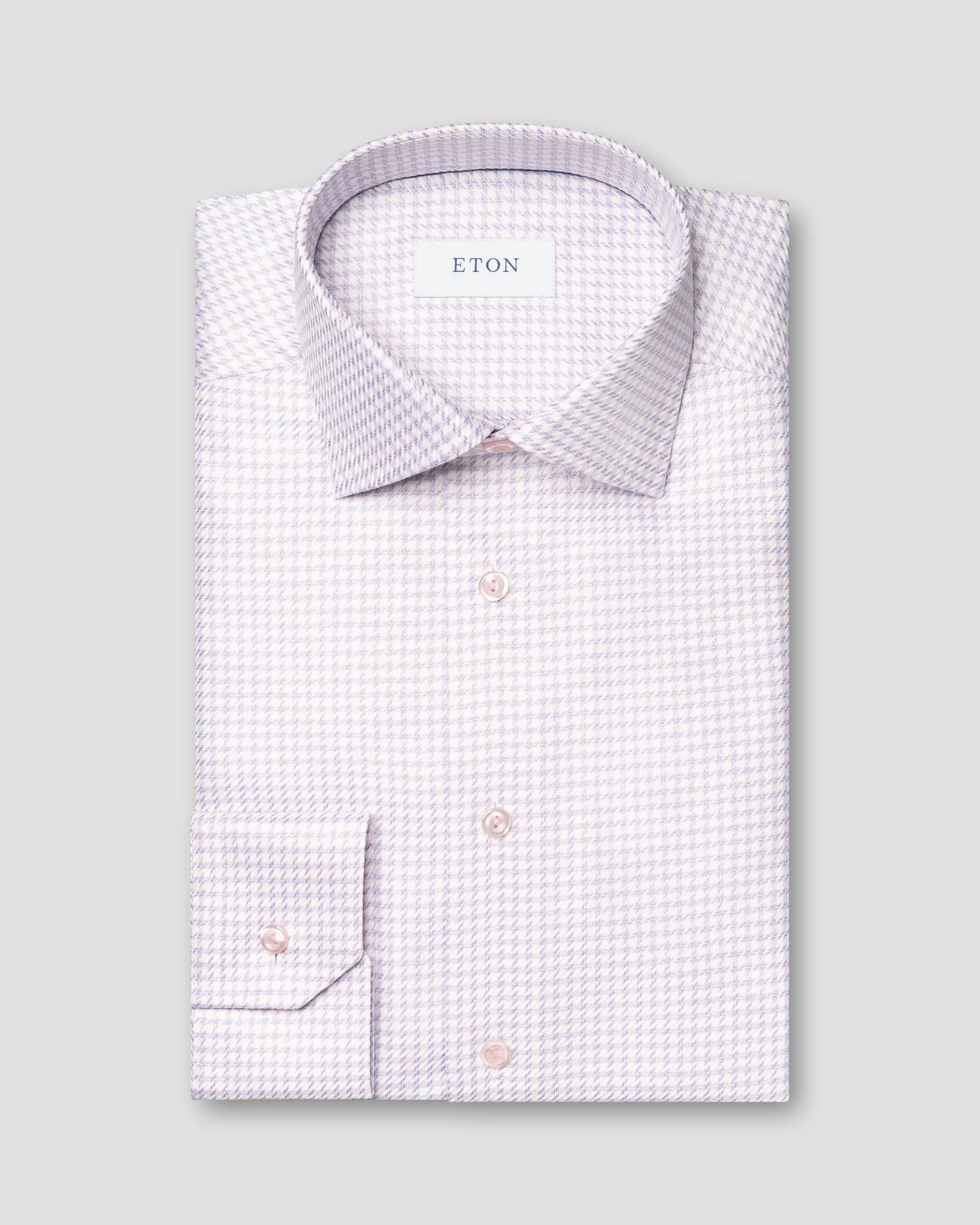 Eton Men's Pink King Twill Shirt