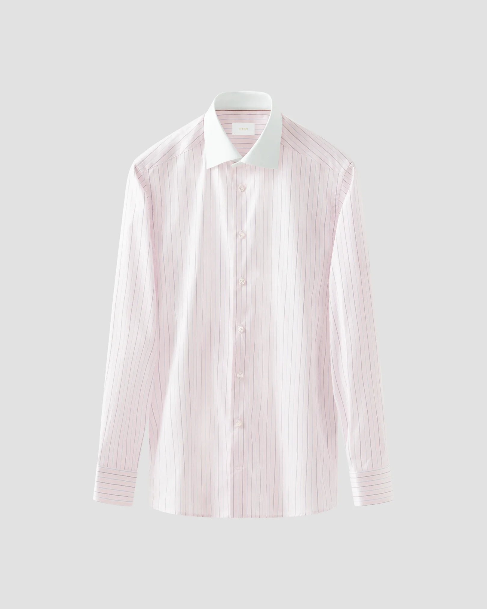 Eton Men's White Collar Supima 120 Shirt